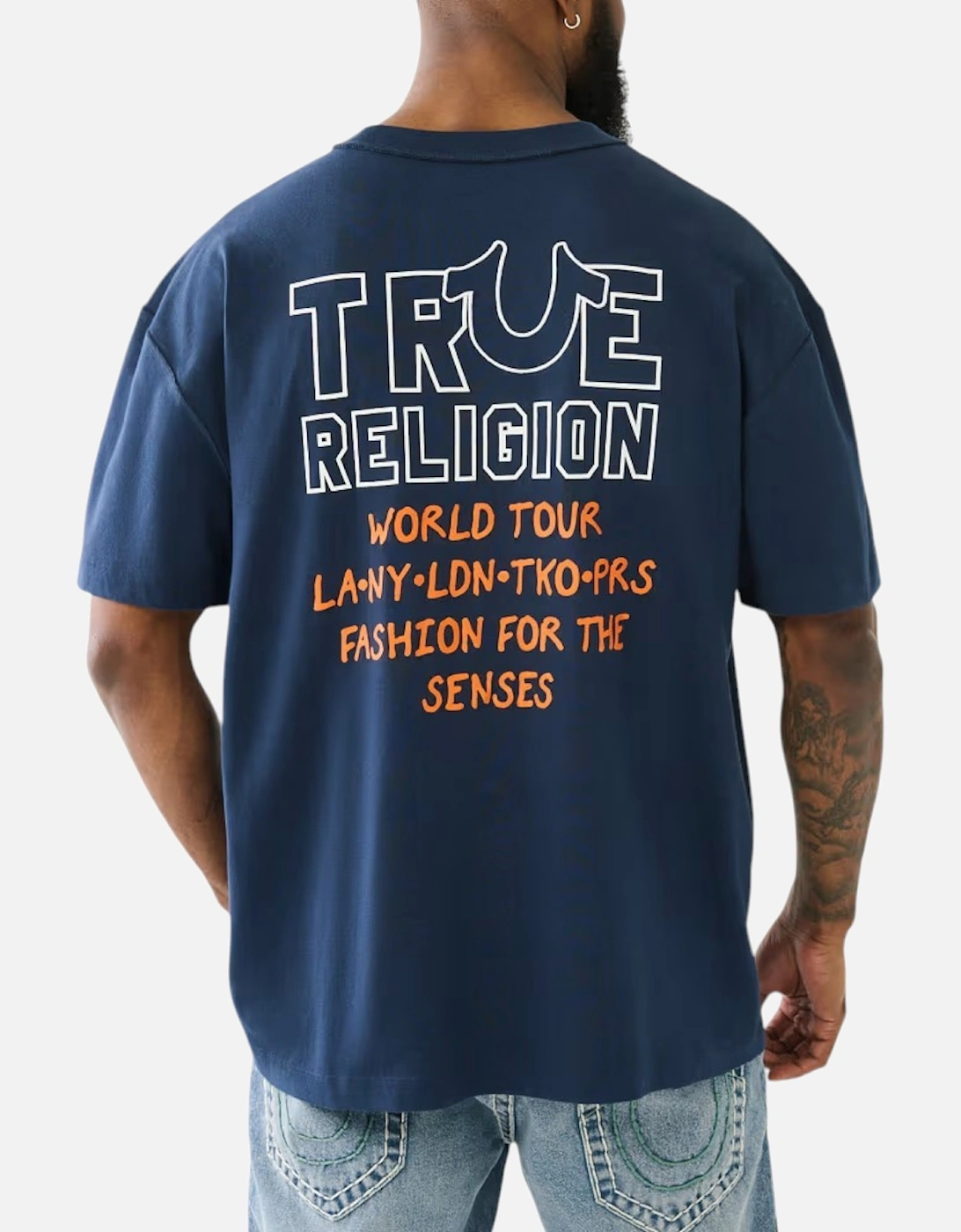 Mens T Shirt Drop Shoulder