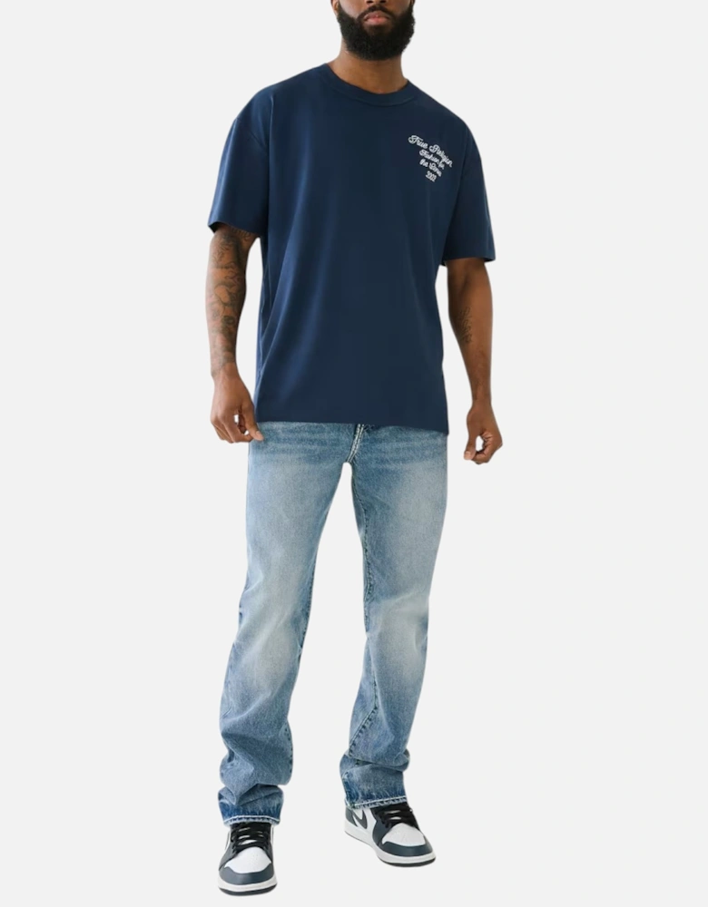 Mens T Shirt Drop Shoulder