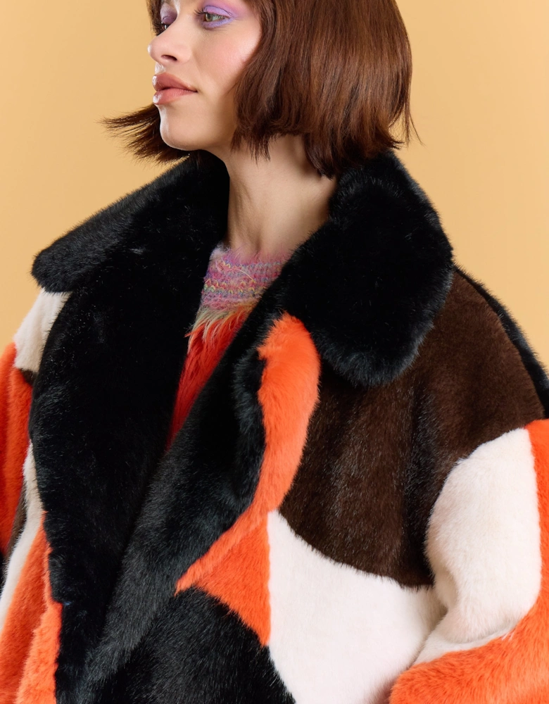 Hand Crafted Bamboo Faux Fur Lucky Coat