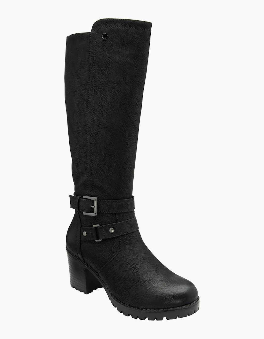 Lotus Women's Black Melina Knee High Boots - Size: 3