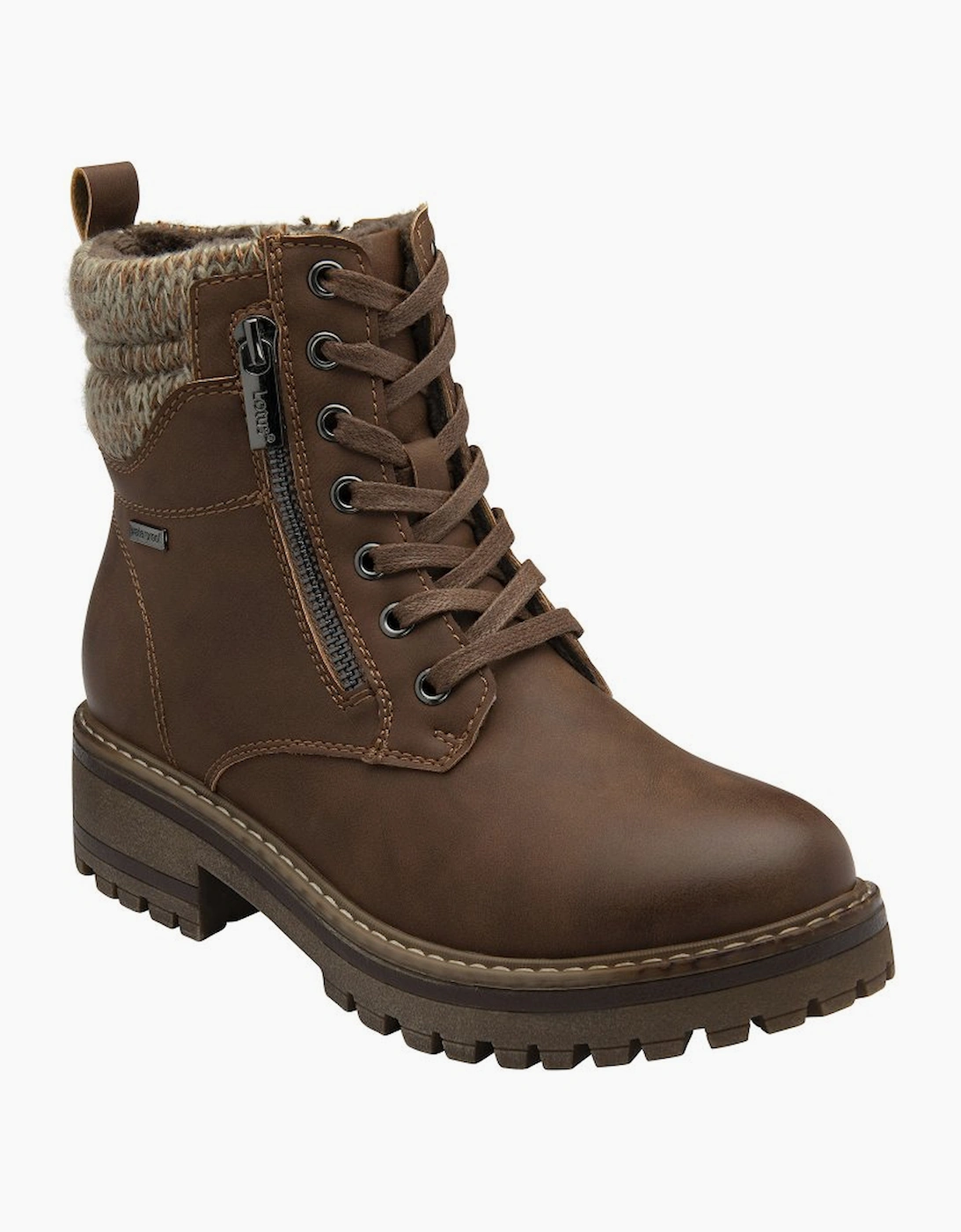 Lotus Women's Brown Stefani Ankle Boots Colour: : Size 6 - Image 4