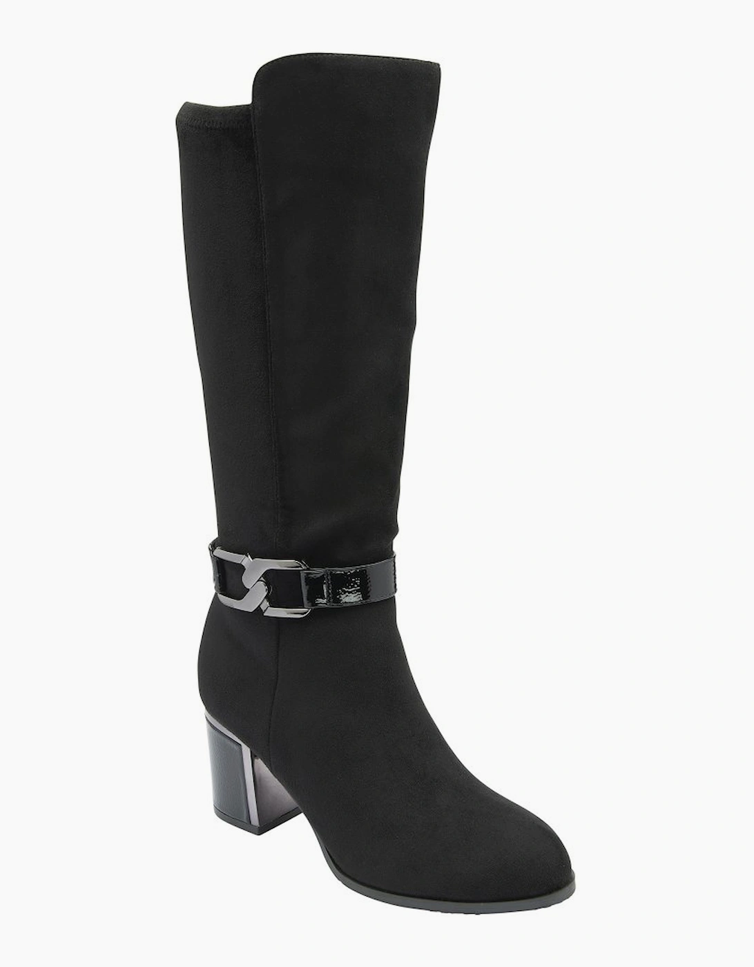 Lotus Women's Harwin Womens Knee High Boots - Black - Size: 5