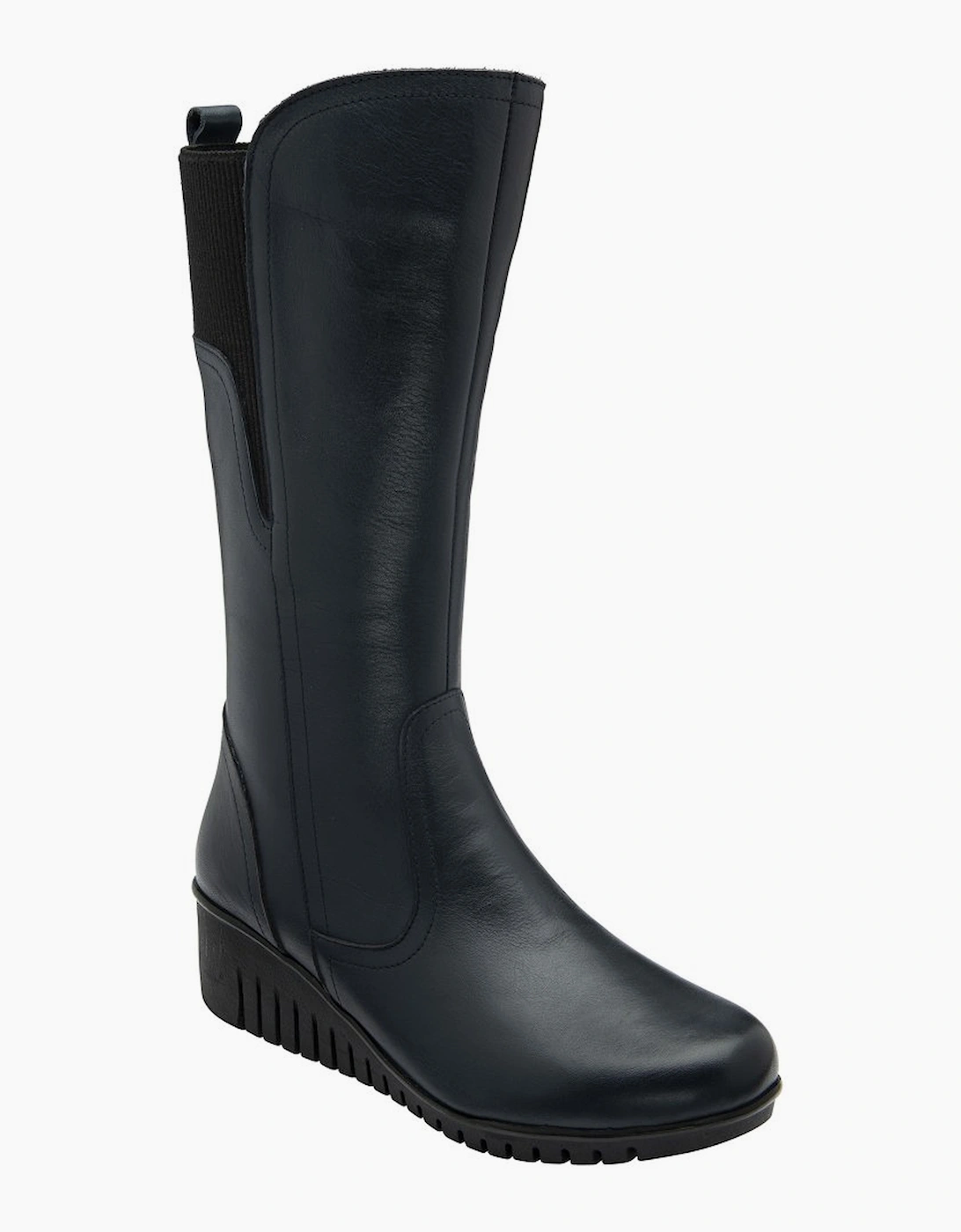 Lotus Women's Navy Fitzgerald Calf Boots - Size: 4