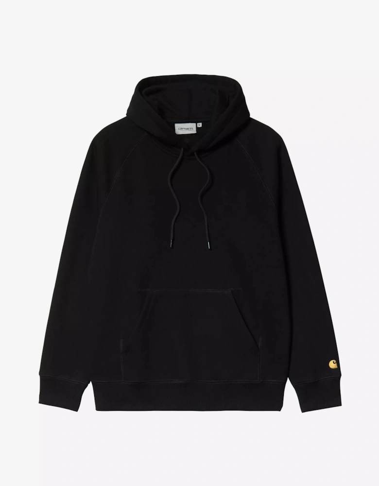 CARHARTT HOODED CHASE SWEAT BLACK/GOLD