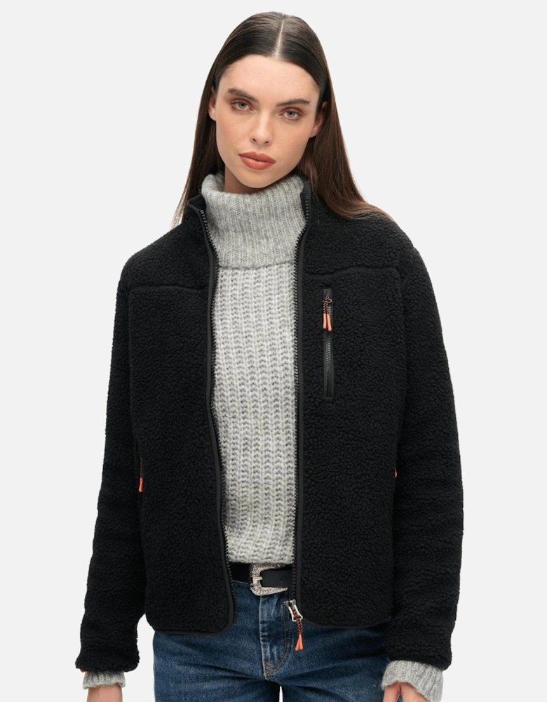 Womens Outdoor Full Zip Fleece