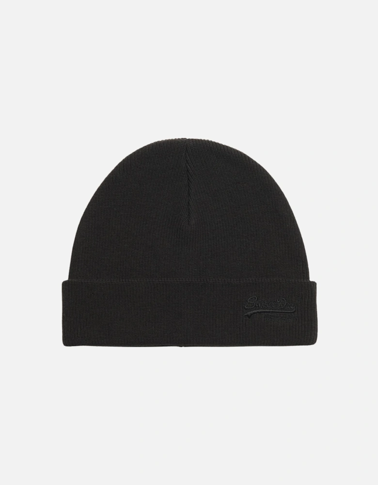 Mens Essential Logo Knitted Beanie