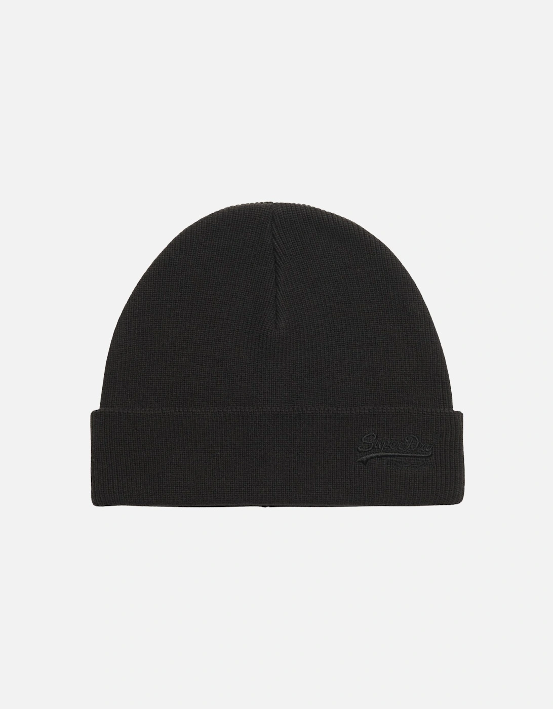 Mens Essential Logo Knitted Beanie, 2 of 1