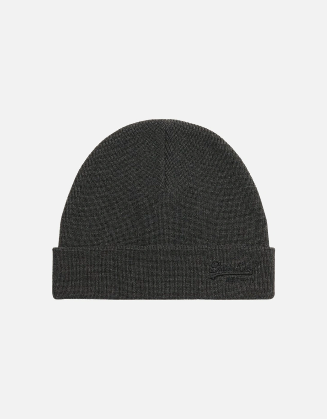 Mens Essential Logo Knitted Beanie, 2 of 1