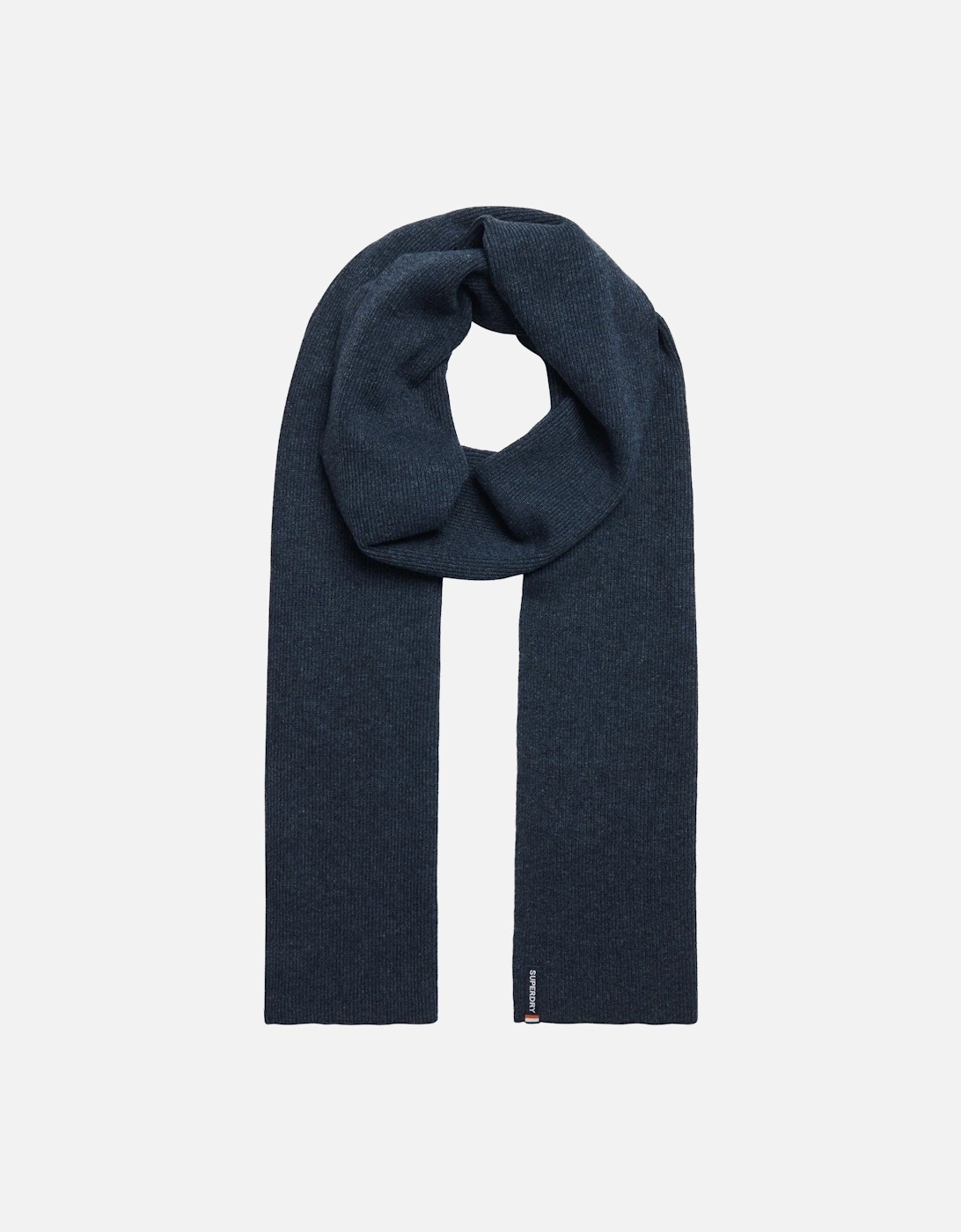 Womens Essential Logo Knitted Scarf, 2 of 1