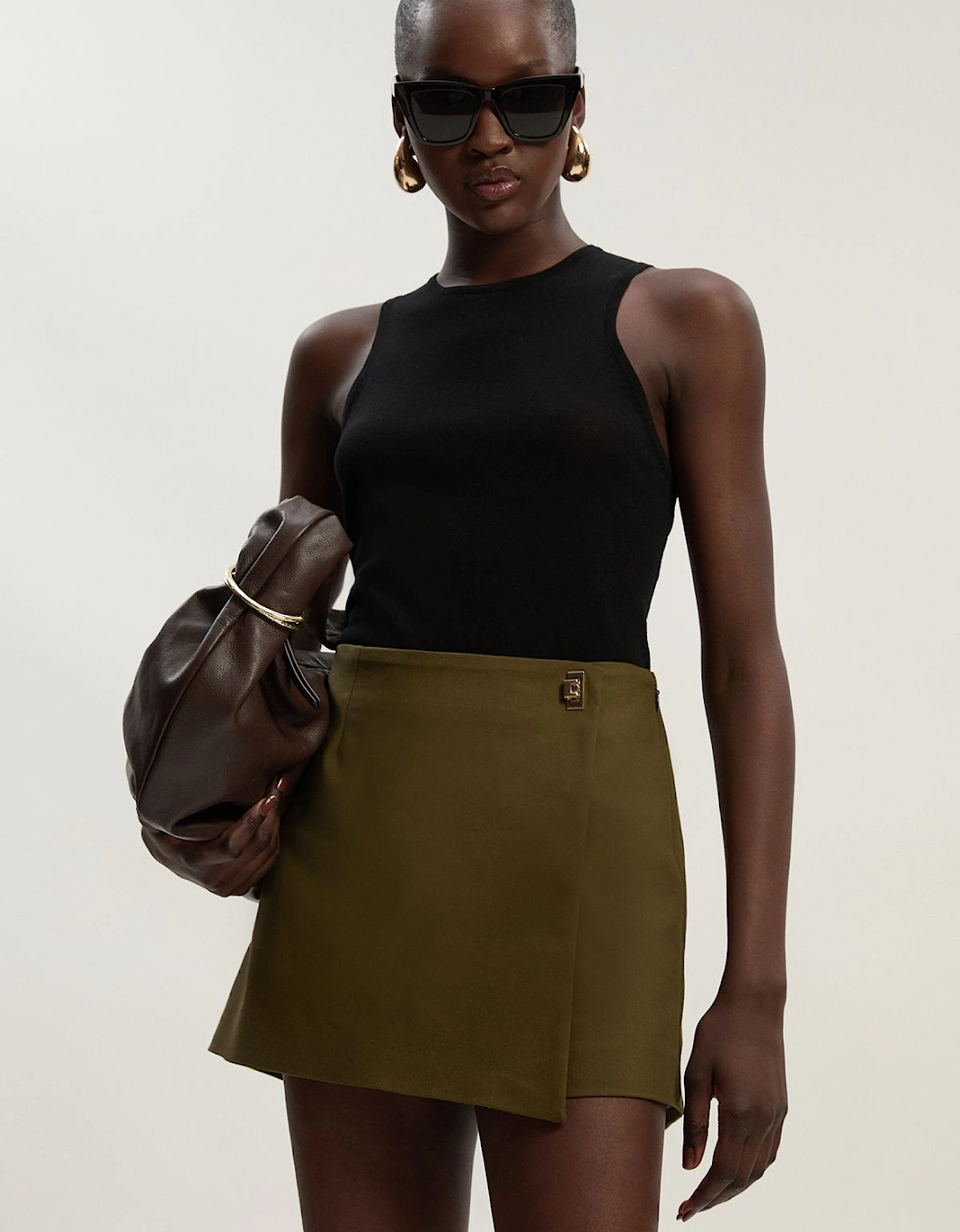 Techno Hardware Detail Woven Skort, 2 of 1