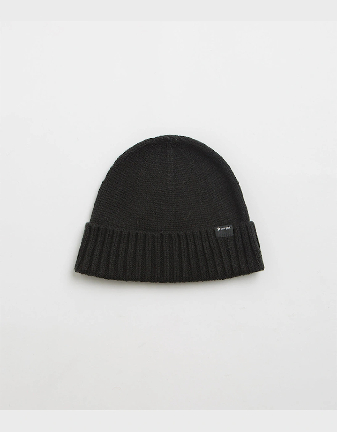 Snowpeak Men's Black Snow Peak Knit Beanie