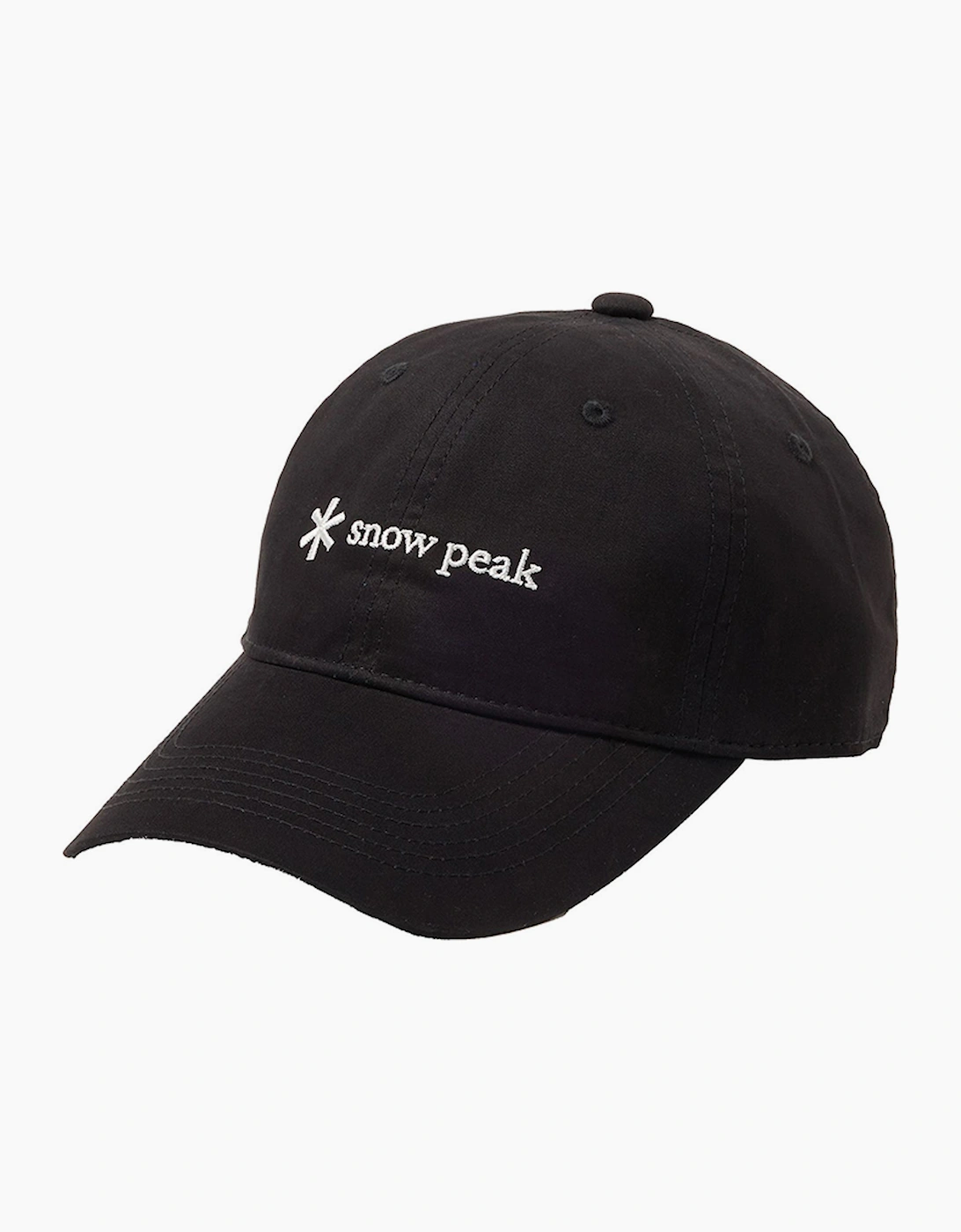 Snowpeak Men's Black Snow Peak Logo Cap