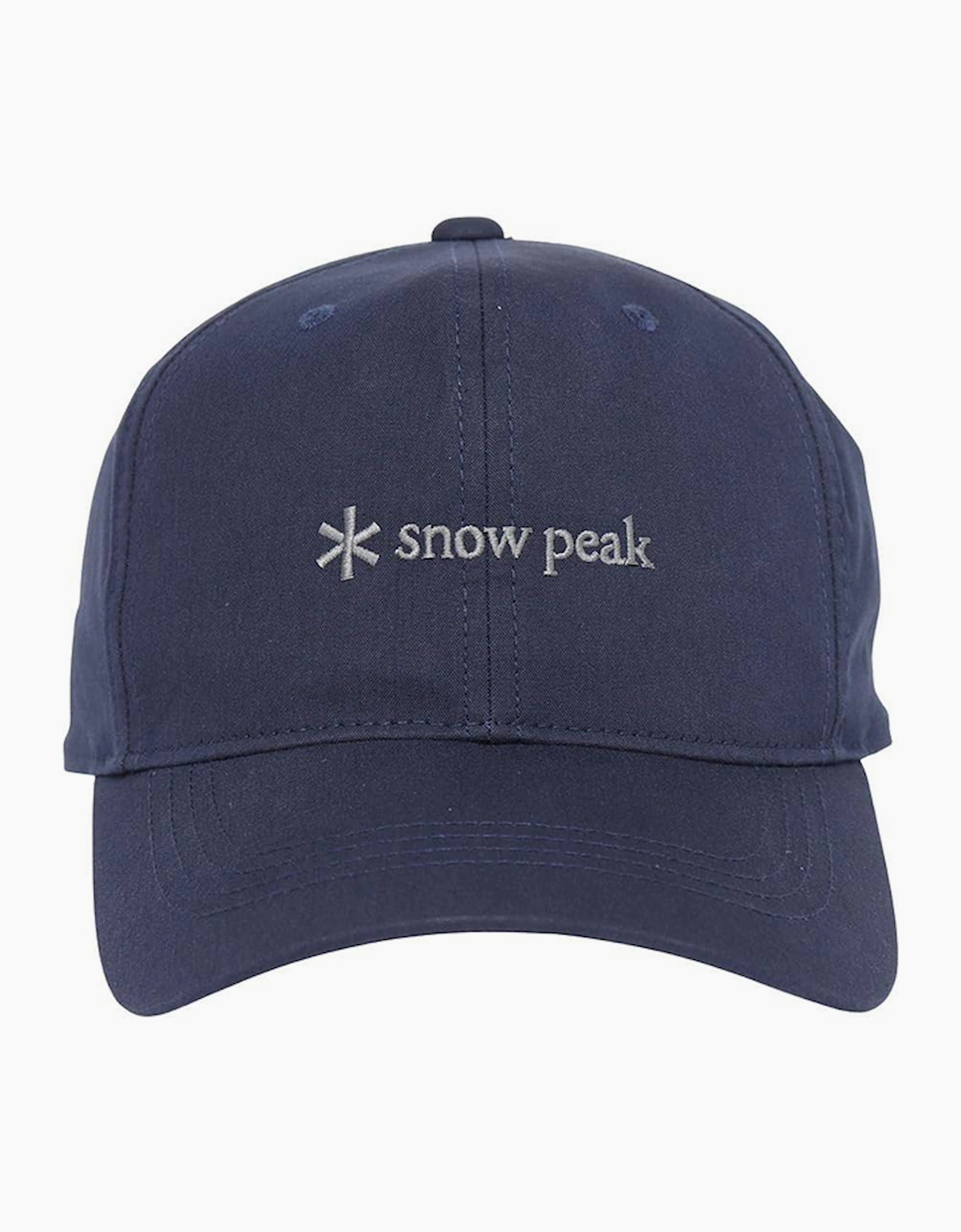 Snowpeak Men's Grey Snow Peak Logo Cap
