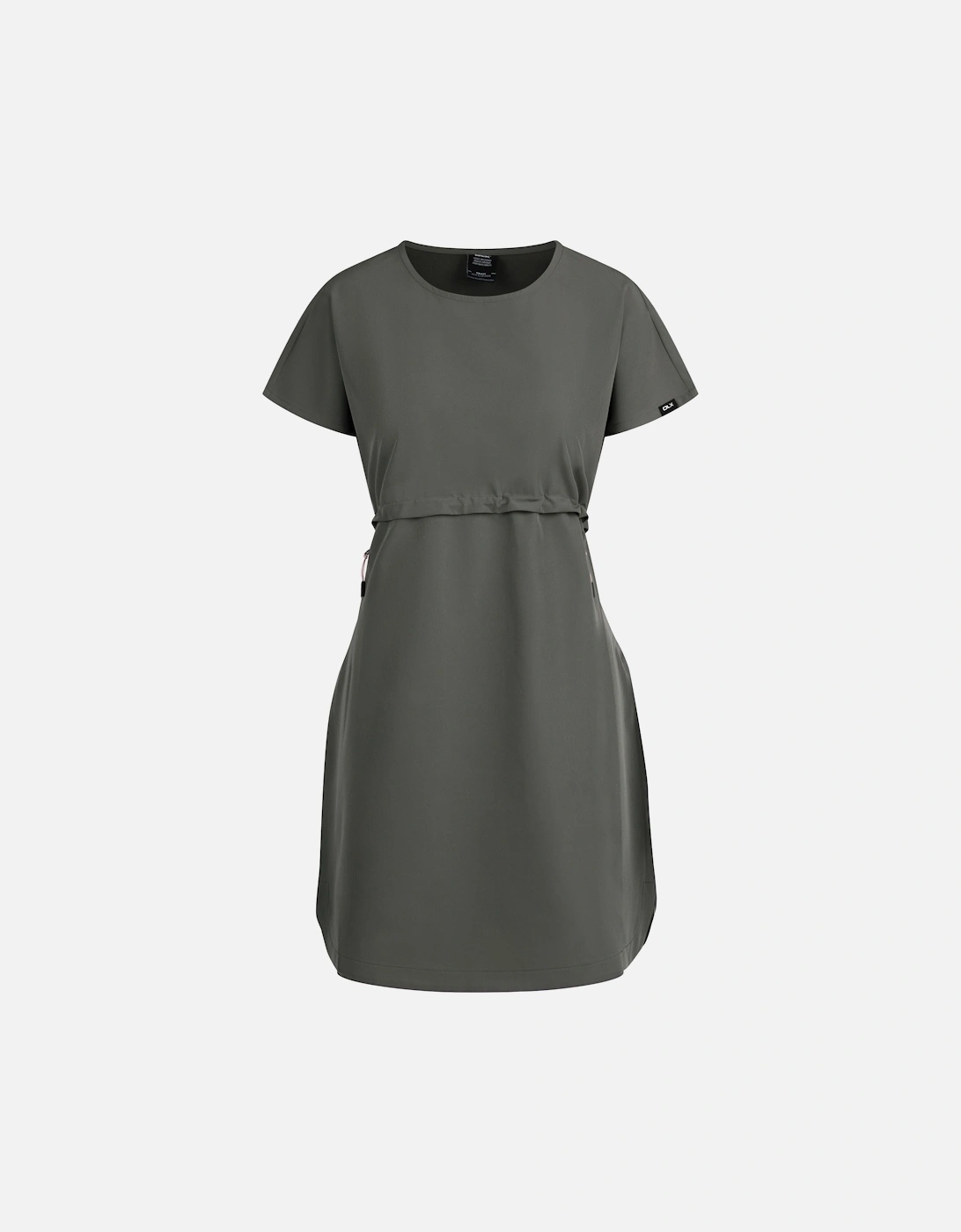 Womens/Ladies Lidia Round Neck Cotton Dress, 4 of 3