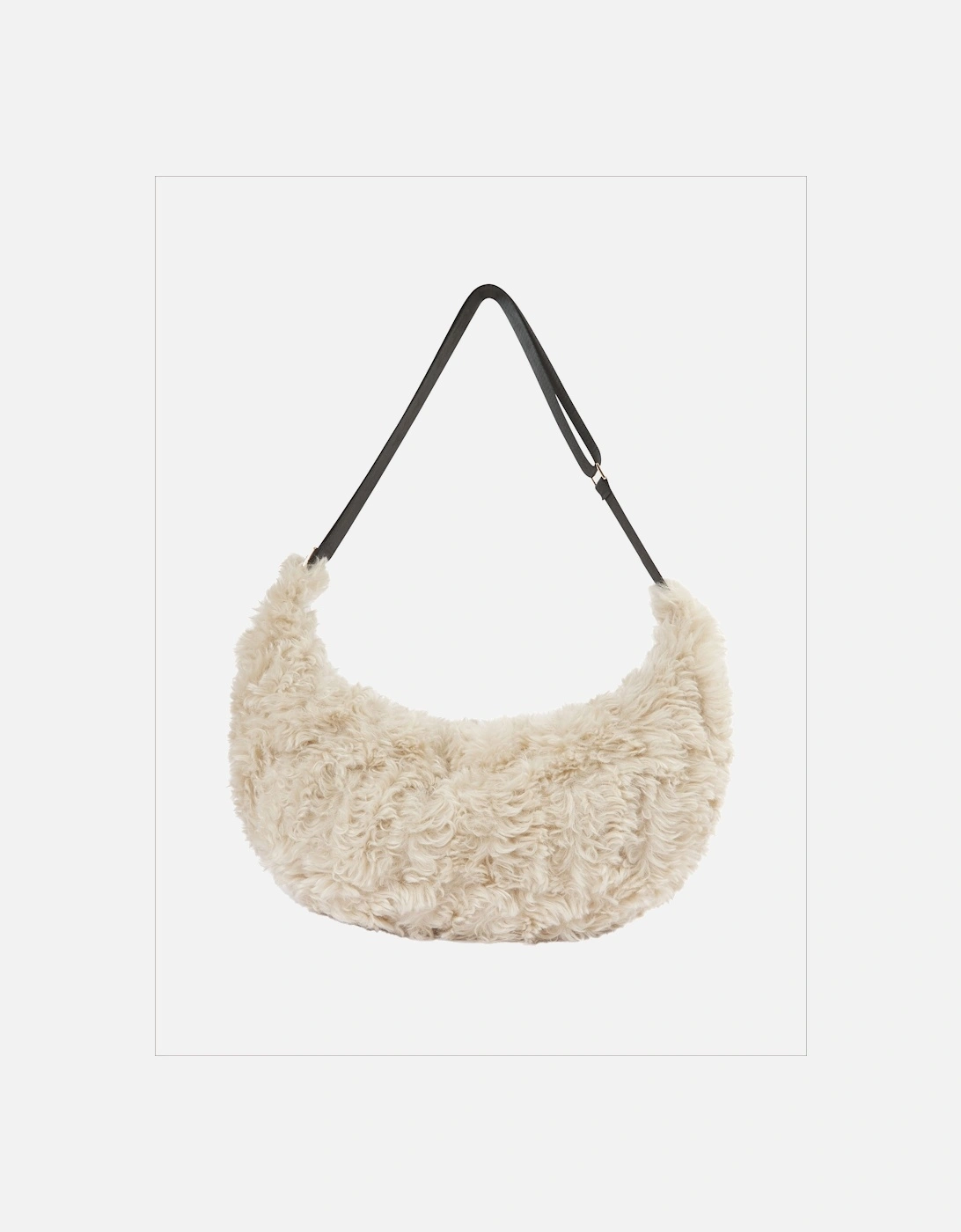 Sasha Slouch Bag In Cream