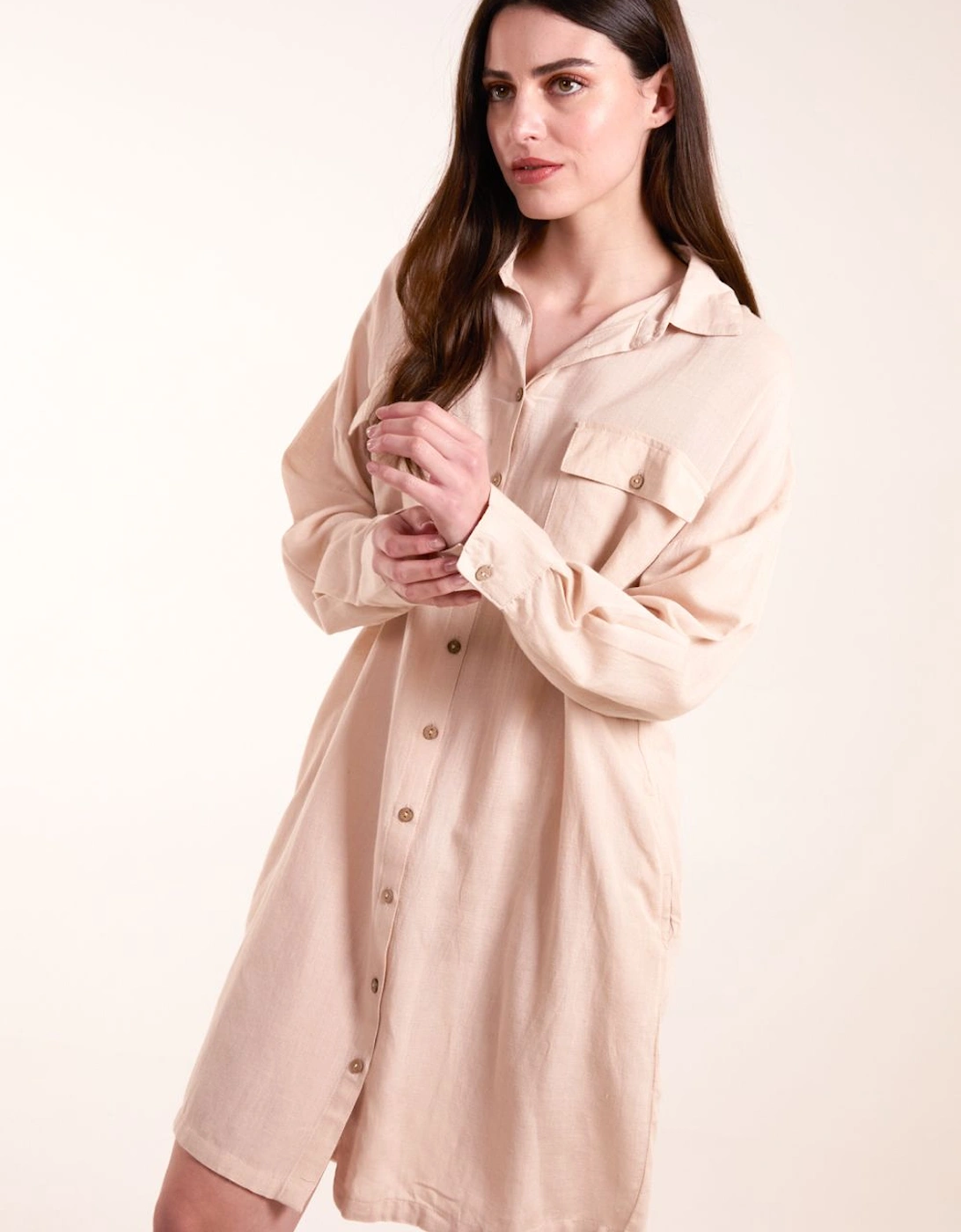Utility Shirt Dress, 2 of 1