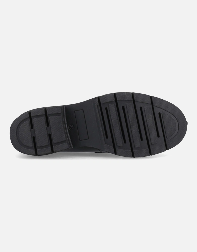 Kaltin Patent Leather Women's Black Loafers