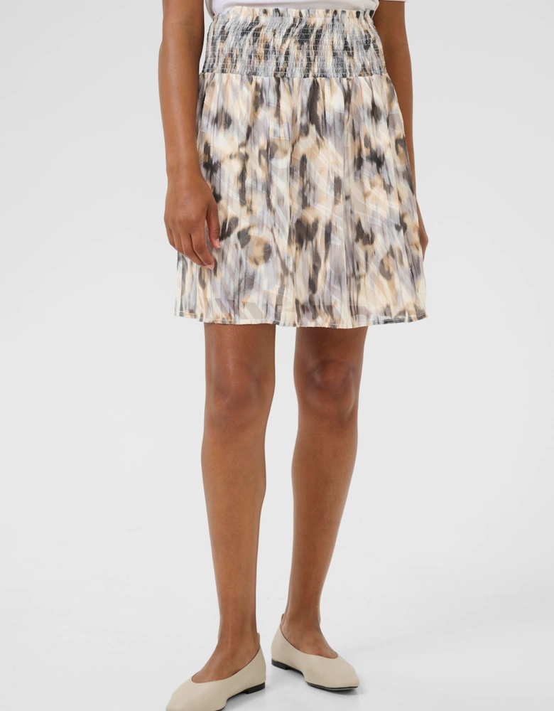 KAvicki High Elastic Waist Mini Skirt