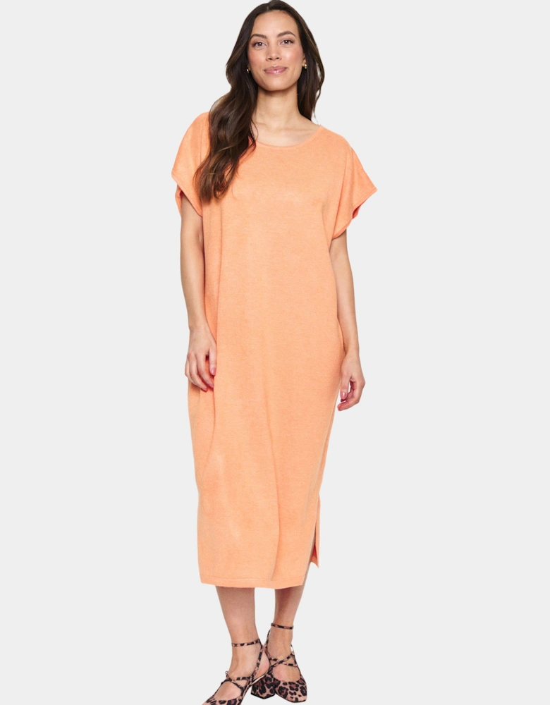 MilaSZ Round Neck Short Sleeve Dress