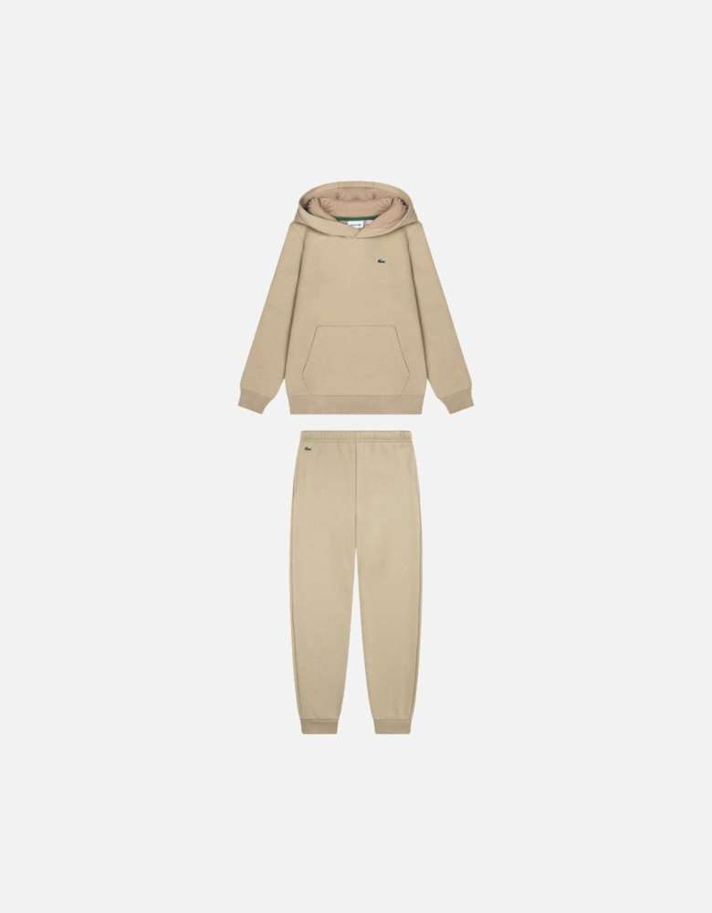 BOYS BEIGE HOODY TRACKSUIT 847028/847032