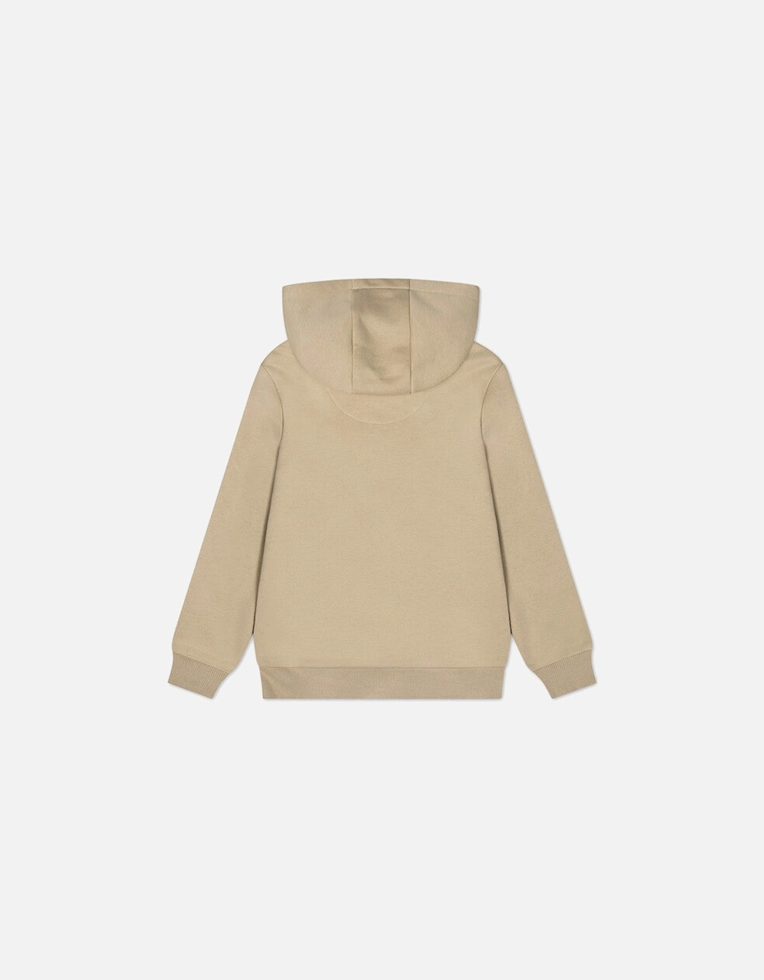 BEIGE HOODED SWEATSHIRT