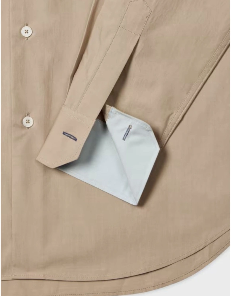 S/C Tailored Fit Shirt 73 Taupe