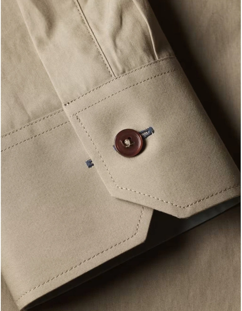 S/C Tailored Fit Shirt 73 Taupe