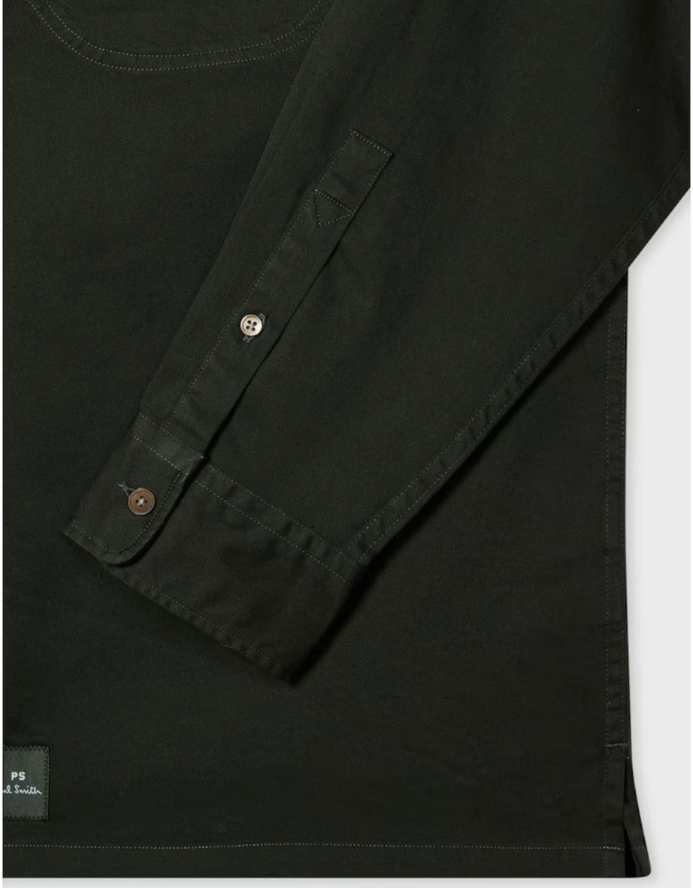 PS LS Casual Fit shirt 38 Green