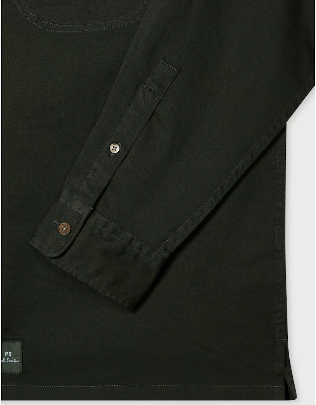PS LS Casual Fit shirt 38 Green