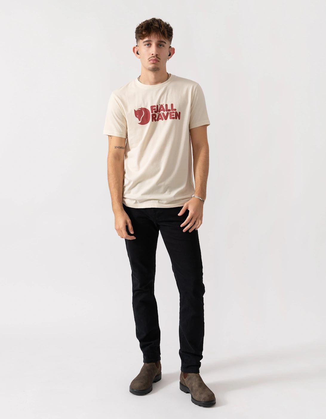 Logo Mens T-Shirt - Chalk White 113