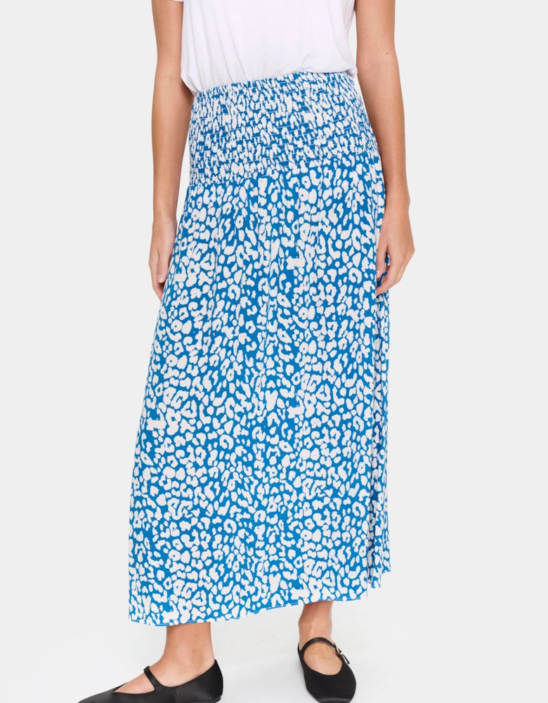 GislaSZ Maxi Leopard Print Skirt