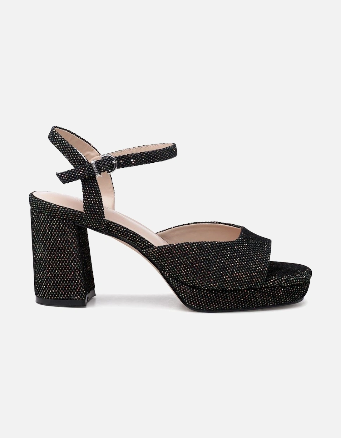 'Livia' High Heel Platform Ankle Strap Sandals, 2 of 1