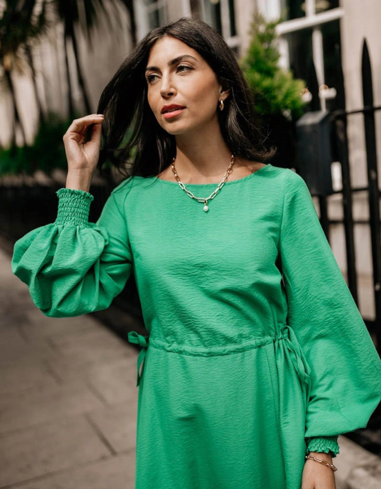 Green Midaxi Dress