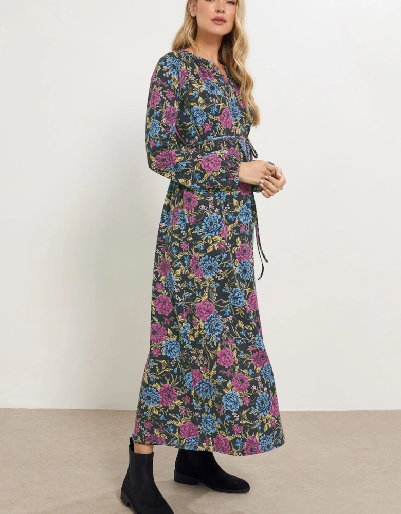 Tall Floral Belted Maxi Dress