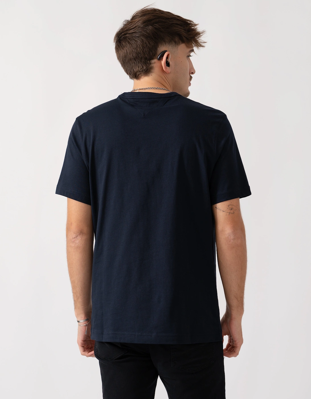 Small Crest Outline Mens T-Shirt - Desert Sky