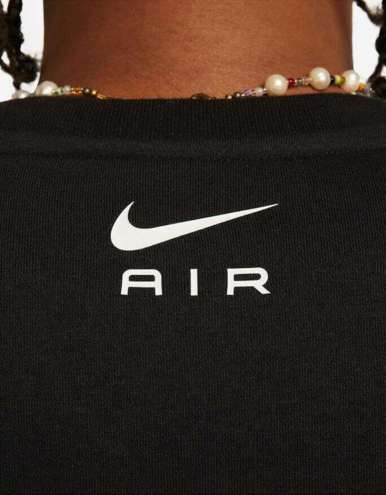 Air Swoosh Fleece Sweatshirt Black/White