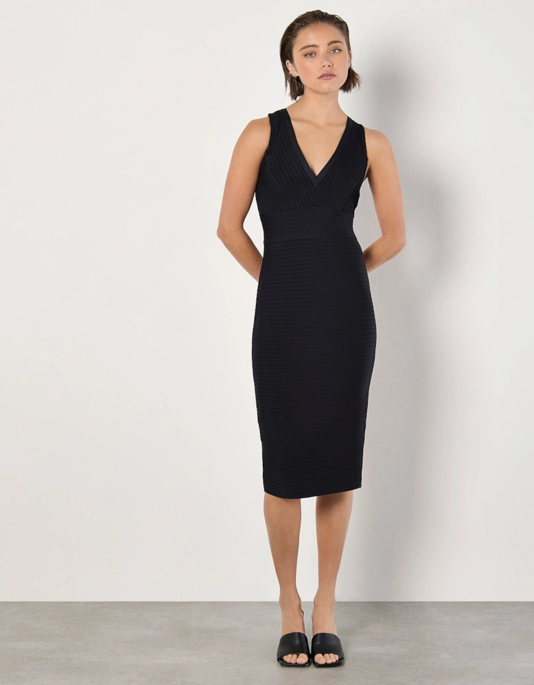 Bodycon Bandage Midi Dress