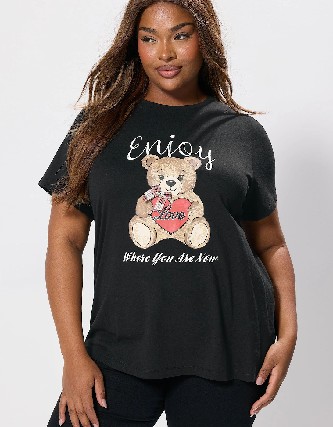 Teddy Bear Print T-Shirt, 2 of 1