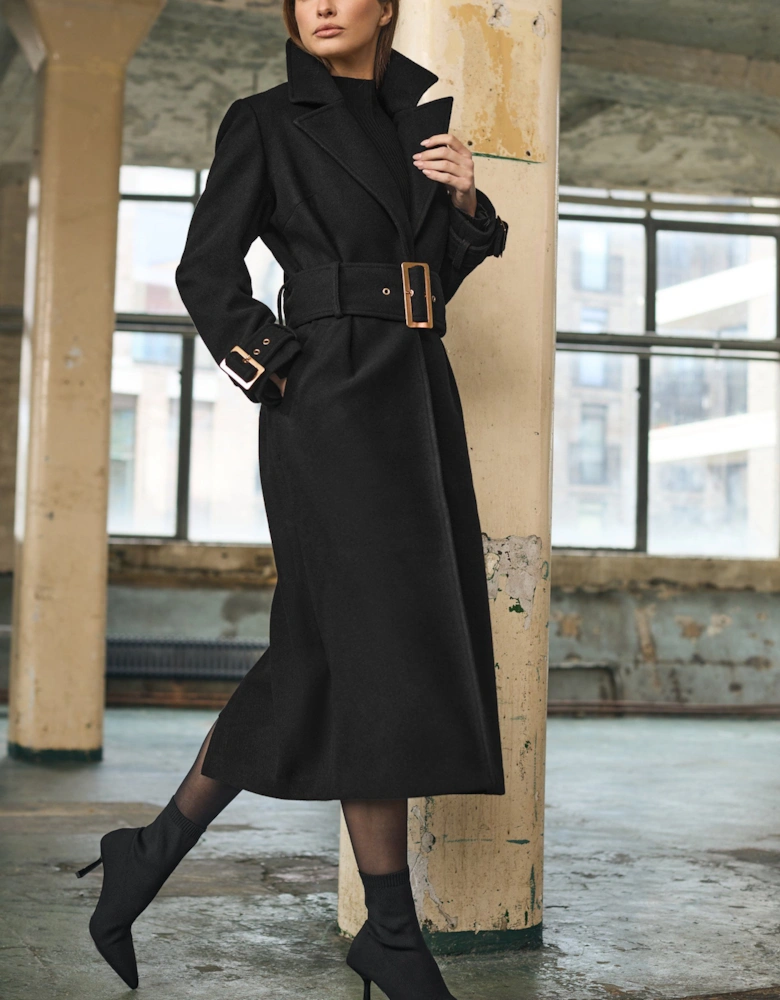 Buckle Wrap Coat