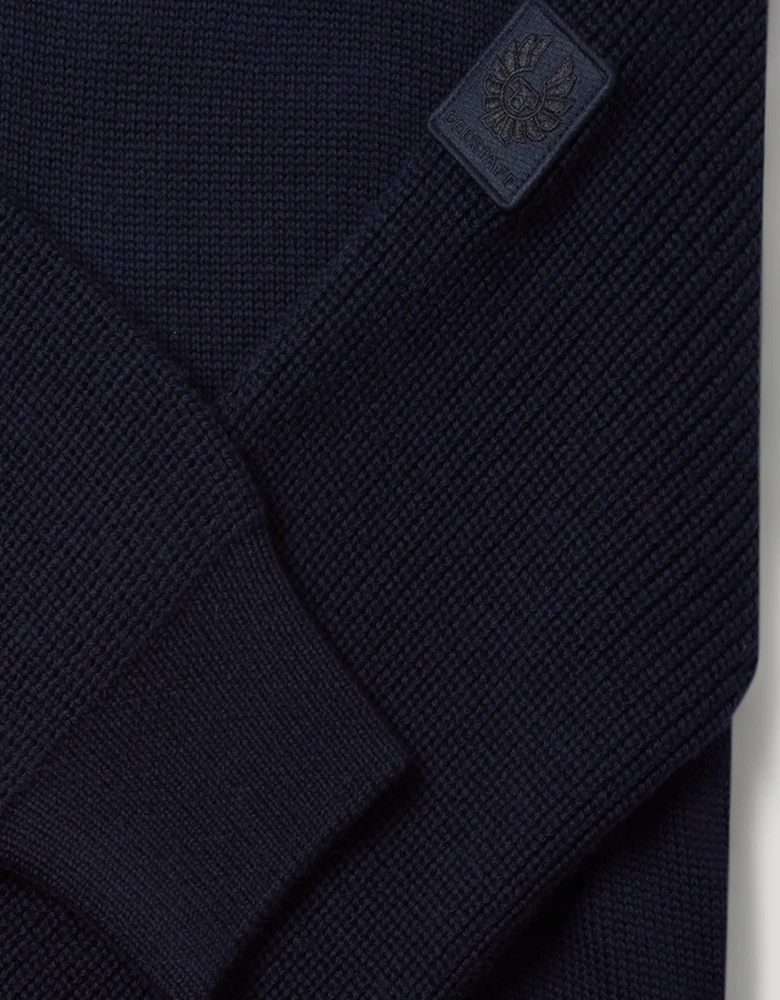 Aspect Zip Jumper Navy