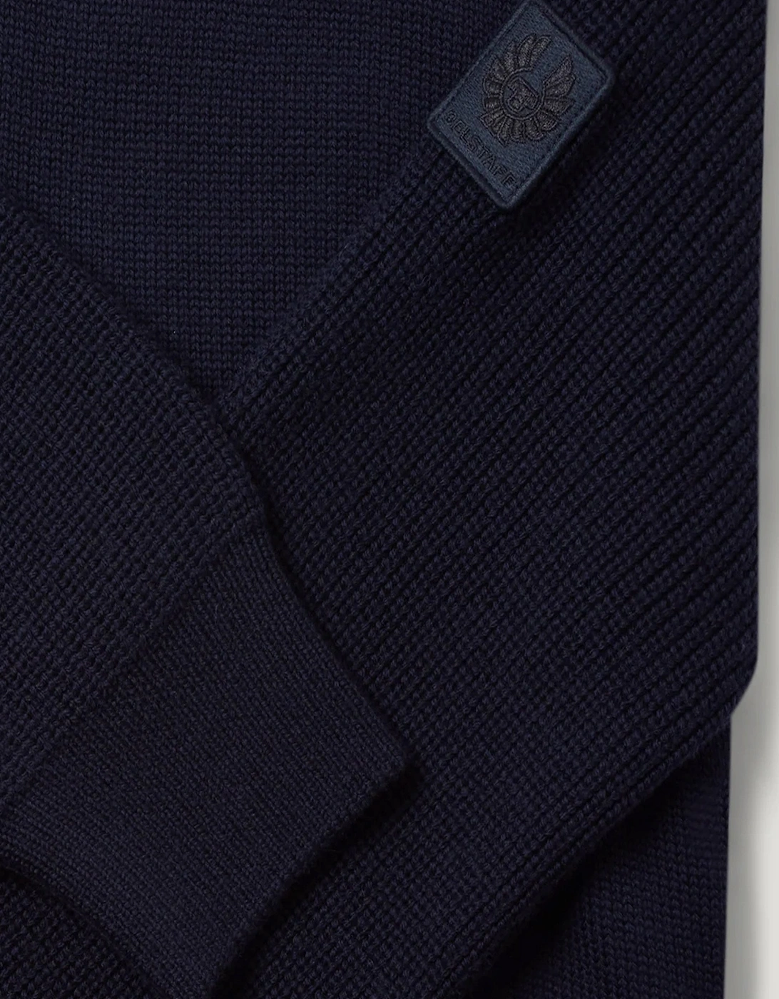 Aspect Zip Jumper Navy