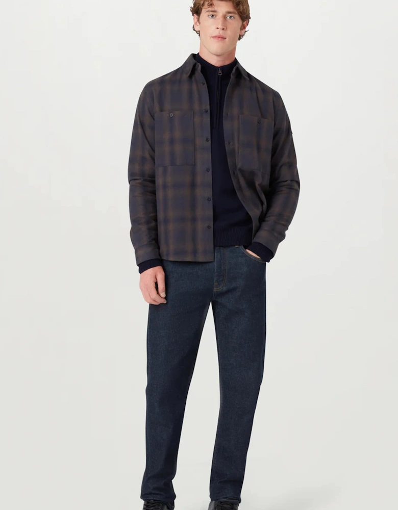 Aspect Zip Jumper Navy