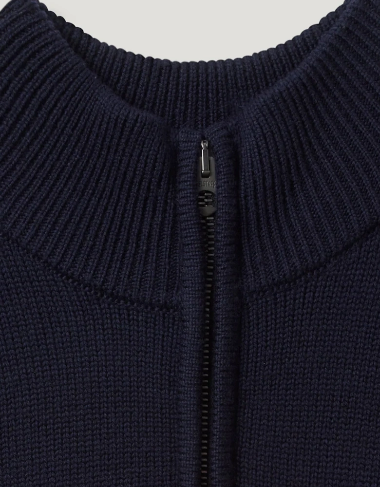 Aspect Zip Jumper Navy