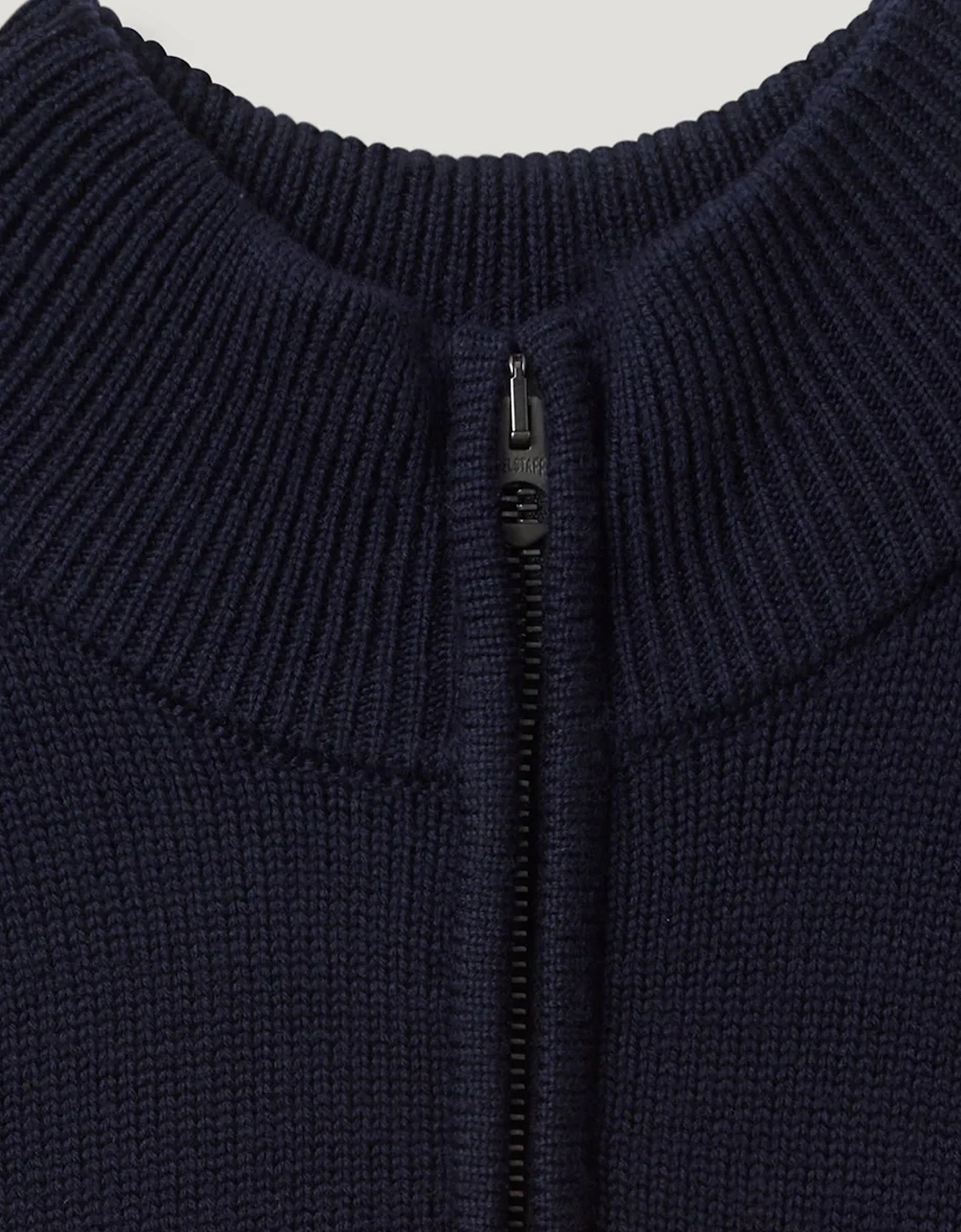 Aspect Zip Jumper Navy