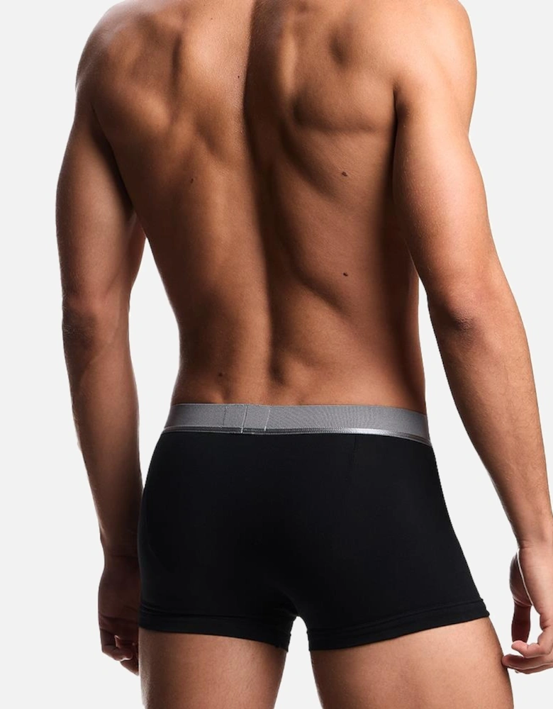3-Pack Boxer Trunks, Black