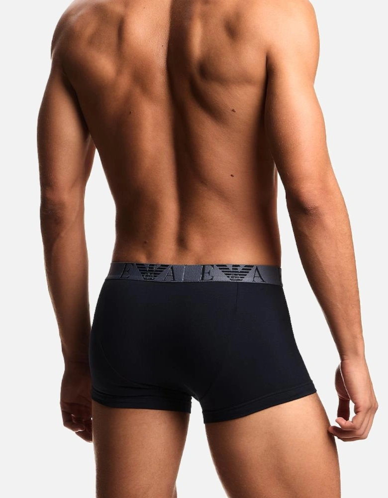 3-Pack Boxer Trunks, Armani Blue