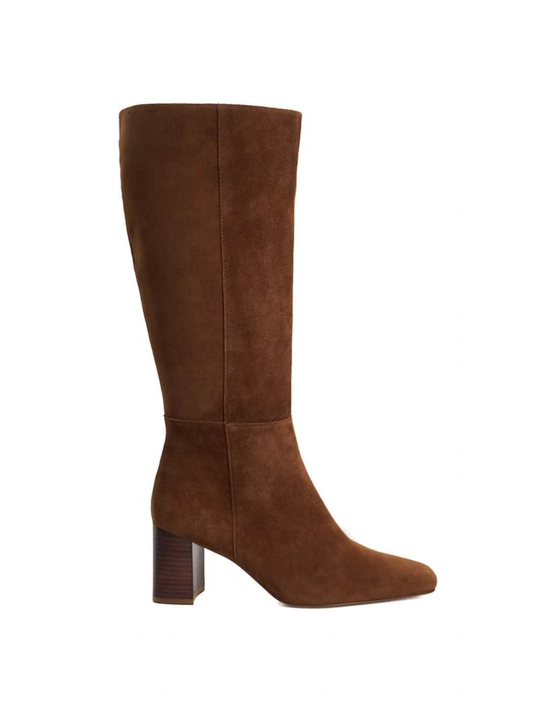 'Salfie' Suede Knee High Boots