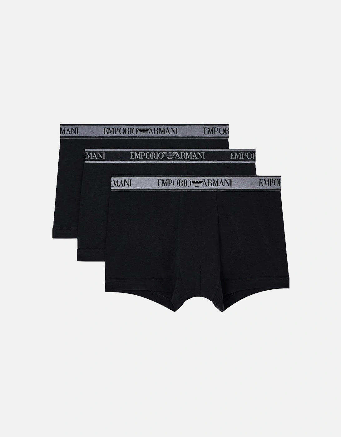 3-Pack Boxer Trunks, Black, 5 of 4
