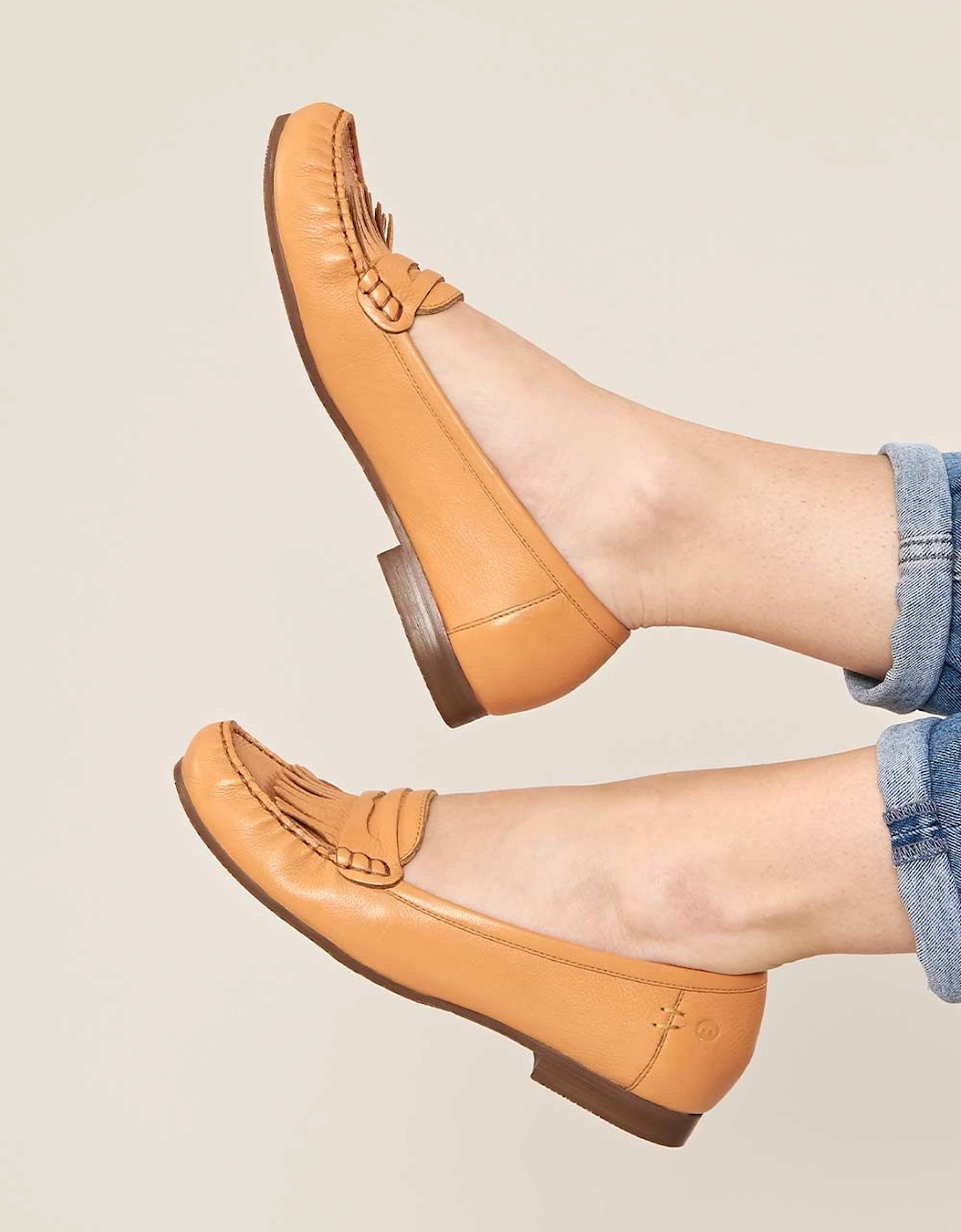 'Italian Dressing' Ladies Leather Loafers, 2 of 1