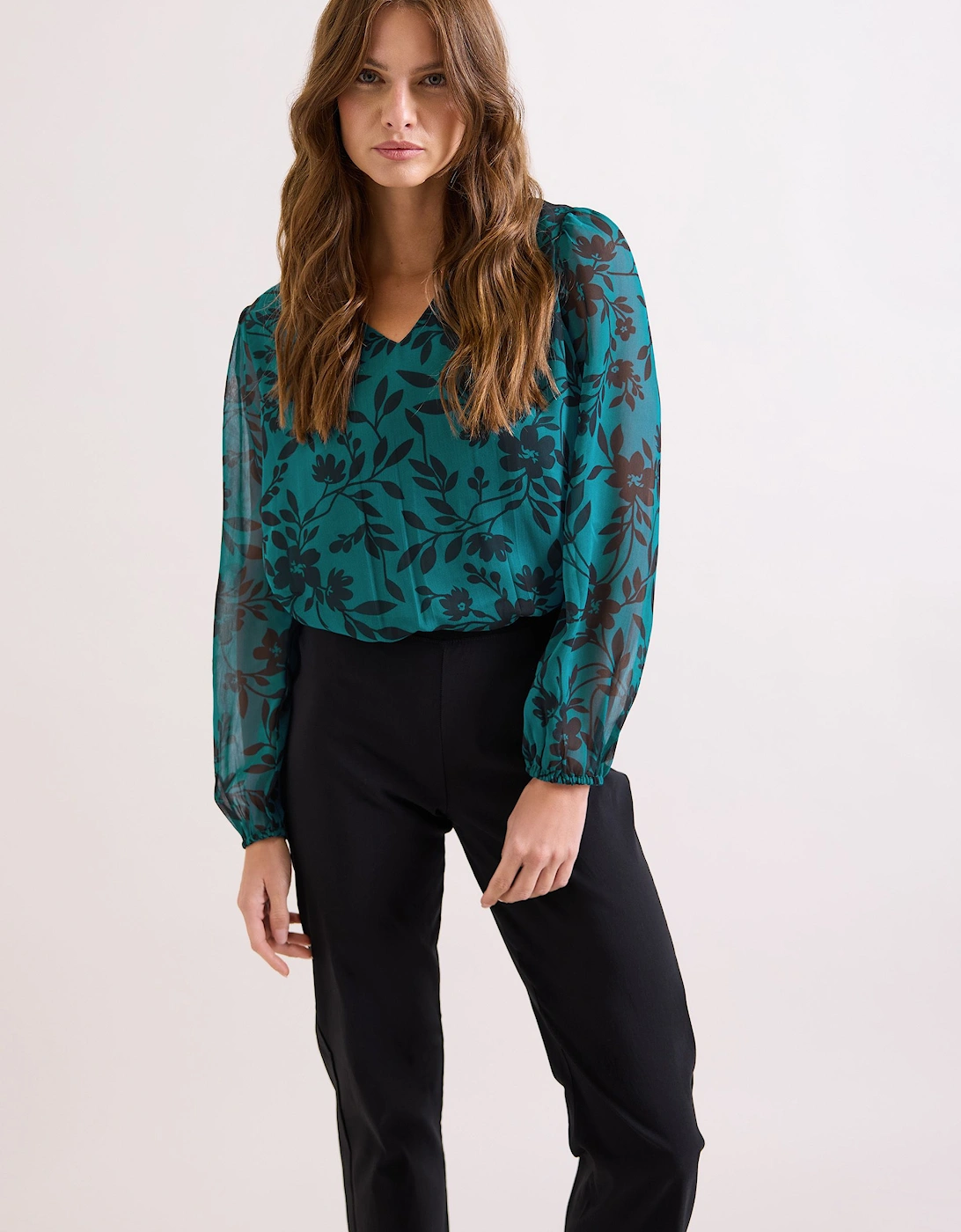 Floral Print Blouse, 2 of 1